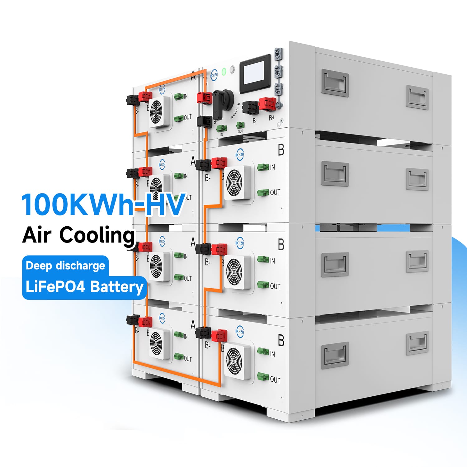 Аккумуляторная батарея GreenEnergy Lifepo4 100 квт